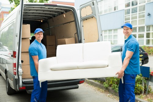 Local man with a van service supporting moves in Shacklewell