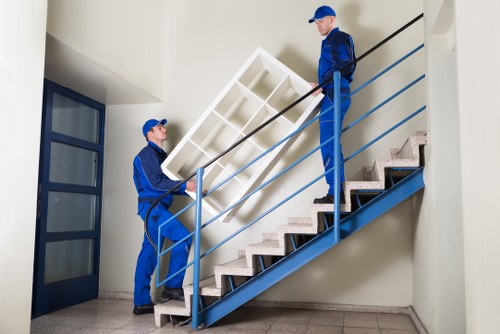 Local removals team planning a move in Shacklewell