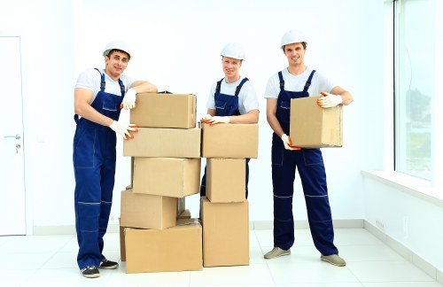 Recycling separation and donation-ready items during a Shacklewell removals service