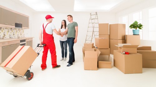 Office relocation and commercial removals by van