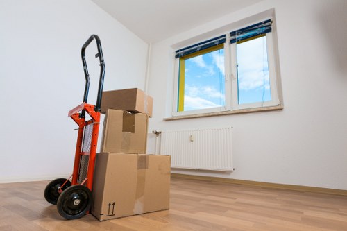 House moving support for furniture and boxes