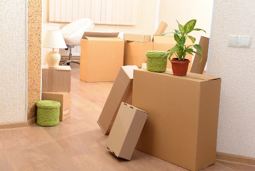 Packing and furniture loading for a residential move near Shacklewell
