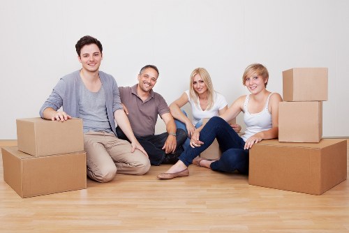 Packing and loading equipment for a business move