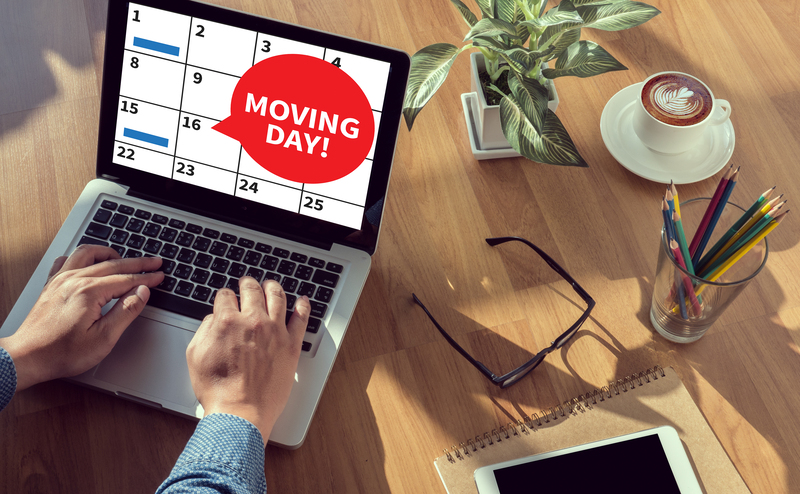 Local office movers handling equipment and furniture in Shacklewell